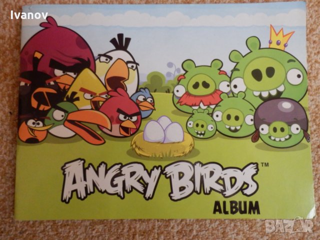 Албум Angry Birds, снимка 1 - Колекции - 22882570