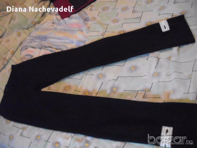 дамски черен панталон, снимка 1 - Панталони - 15563521