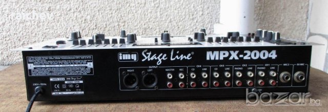 ★ █▬█ █ ▀█▀ ★ MONACOR/STAGE LINE – MPX-2004 – Качествен 4 + 2 канален миксер., снимка 7 - Ресийвъри, усилватели, смесителни пултове - 19885987