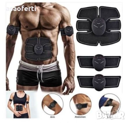 Уред за стягане на мускулите, отслабване и масаж Smart fitness EMS, снимка 5 - Фитнес уреди - 25991480