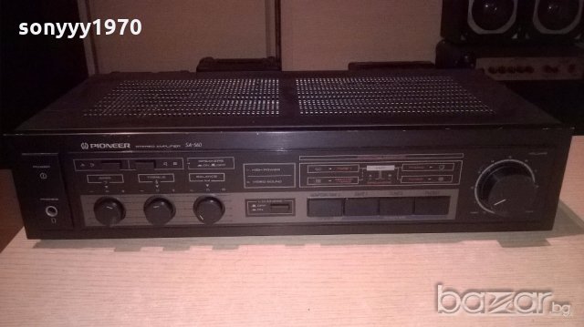 &pioneer sa-560-amplifier-made in japan-внос швеицария
