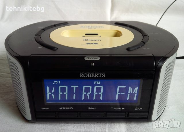 ⭐⭐⭐ █▬█ █ ▀█▀ ⭐⭐⭐ ​ROBERTS CRD-42 iDream - страхотно DAB/FM/RDS радио с iPod/iPhone докинг, часовник, снимка 1 - Радиокасетофони, транзистори - 25027729