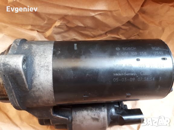 Стартер за AUDI A6 (4F2, C6) 2.7 TDI и VW, снимка 2 - Части - 23880299