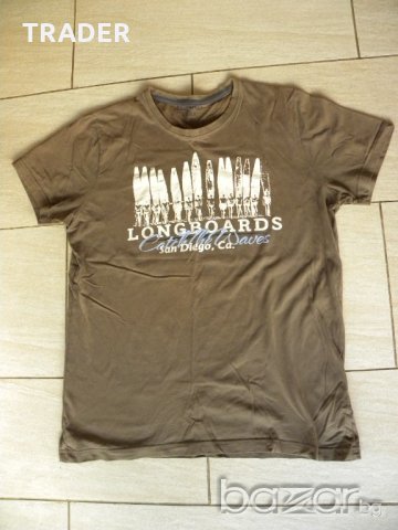 тениска къс ръкав  Longboards REDFORD, 100% памук , снимка 3 - Тениски - 18185008