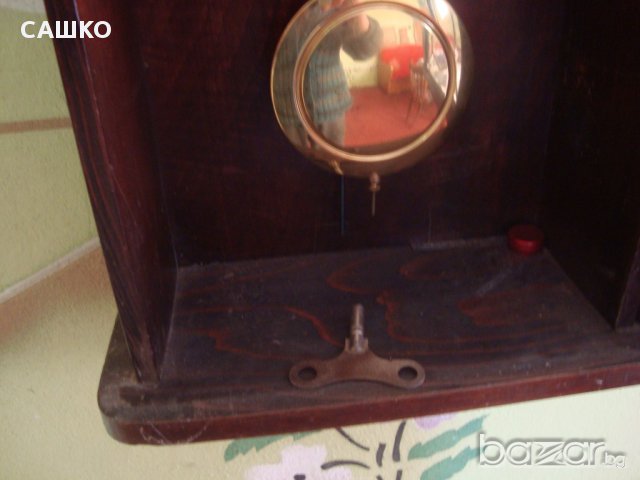 Стенен часовник антикварен U M Muller 1930г., снимка 3 - Антикварни и старинни предмети - 18044620