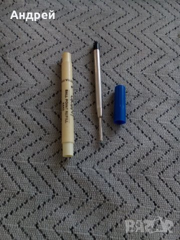 Стар пълнител за химикал,химикалка, снимка 3 - Антикварни и старинни предмети - 23639508