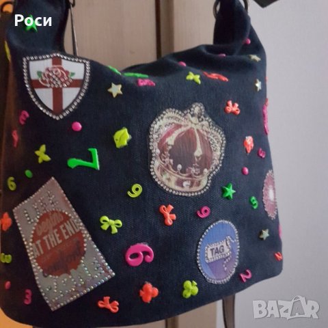 Дънкова нова дамска чанта , снимка 3 - Чанти - 24506848