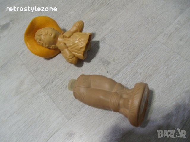 № 2386 старо шише с одеколон   - стъкло , синтетика / пластмаса , снимка 4 - Други ценни предмети - 23356244