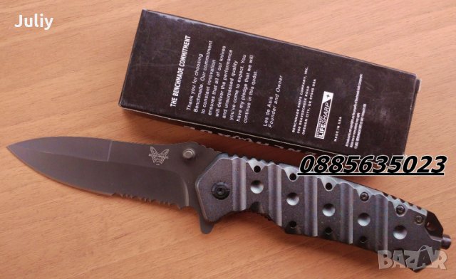  Сгъваем нож BENCHMADE DA25, снимка 4 - Ножове - 13974115