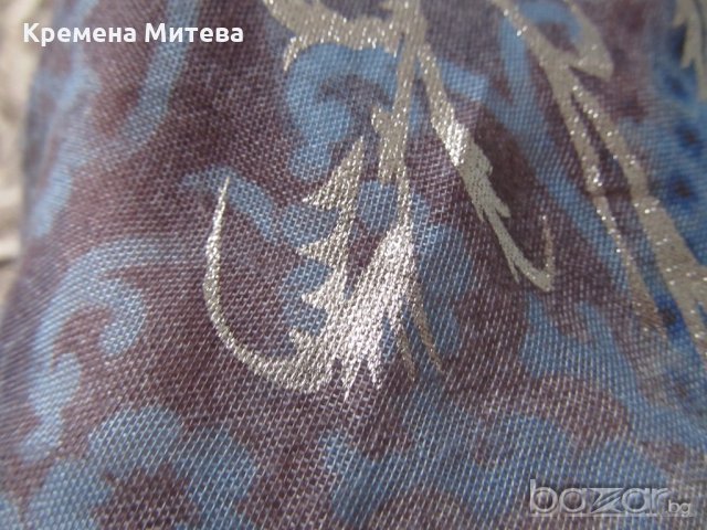 Дамски шал с много красиви цветове и тънка мека материя, снимка 5 - Шапки - 19184995