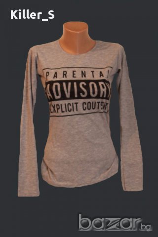 Страхотни дамски блузи  Parental advisory..., снимка 3 - Блузи с дълъг ръкав и пуловери - 17025292