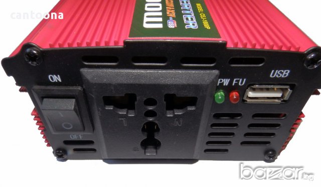 Висококачeствен инвертор за камион CEJ 24 V - 220V, 1000W, снимка 4 - Аксесоари и консумативи - 17023869