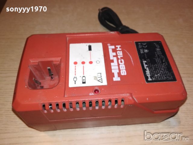 hilti sbc12h-battery charger-внос швеицария, снимка 13 - Други инструменти - 20807048