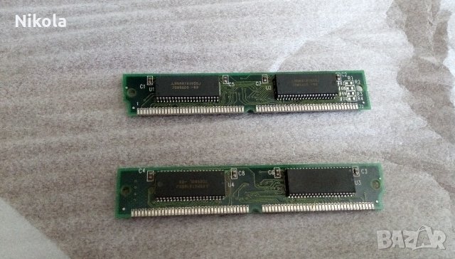 RAM памет 72P 8 MB - MITSUBISHI M5M418165CJ и два радиатора за процес, снимка 2 - RAM памет - 21516586