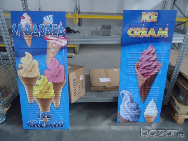 Сладолед машина Италианска със две вани монофазна  цена 2500лв., снимка 4 - Машини за сладолед - 6006804