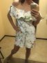 Красив дамски гащеризон с флорални мотиви, снимка 4