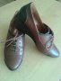 Елегантни обувки в кафяво, снимка 1 - Дамски обувки на ток - 15632528