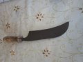 Стар немски сатър мачете нож брадва 19 век, снимка 6