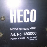 heco movie surround 4100-150watts-активен събуфер-40/32/22см-внос швеицария, снимка 12 - Ресийвъри, усилватели, смесителни пултове - 9271160