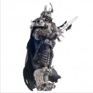 Статуетка ''World of Warcraft'' Lich King Arthas - Артас Уаркрафт фигура, снимка 6 - Други - 17809681
