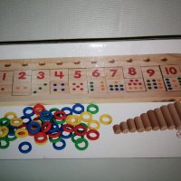 Дървена игра за деца над 3години, снимка 1 - Образователни игри - 23628059