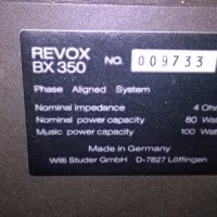 revox bx 350 phase aligned system made in germany, снимка 17 - Тонколони - 22782970