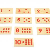  Математика пъзел Монтесори в кутия с плочки и карти за ранна възраст , снимка 1 - Образователни игри - 24999344