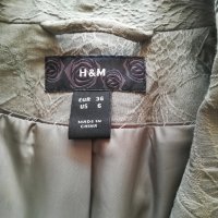 Зелено сако H&M, снимка 3 - Сака - 24556503