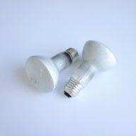 Лампа рефлекторна R63 матова с цокъл E27 220V 60W, снимка 1 - Крушки - 17440915