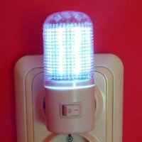 Декоративна нощна LED лампа, снимка 1 - Лампи за стена - 21922321