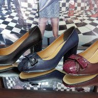 Дамски обувки с широк ток, снимка 4 - Дамски обувки на ток - 17689425