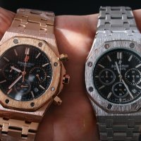 AUDEMARS PIGUET AP МЪЖКИ ЧАСОВНИК ЗЛАТИСТ И СРЕБРИСТ НАЛИЧНИ, снимка 1 - Мъжки - 20197387