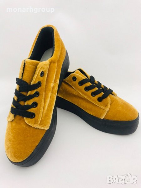 Дамски обувки Alogo/Yellow, снимка 1