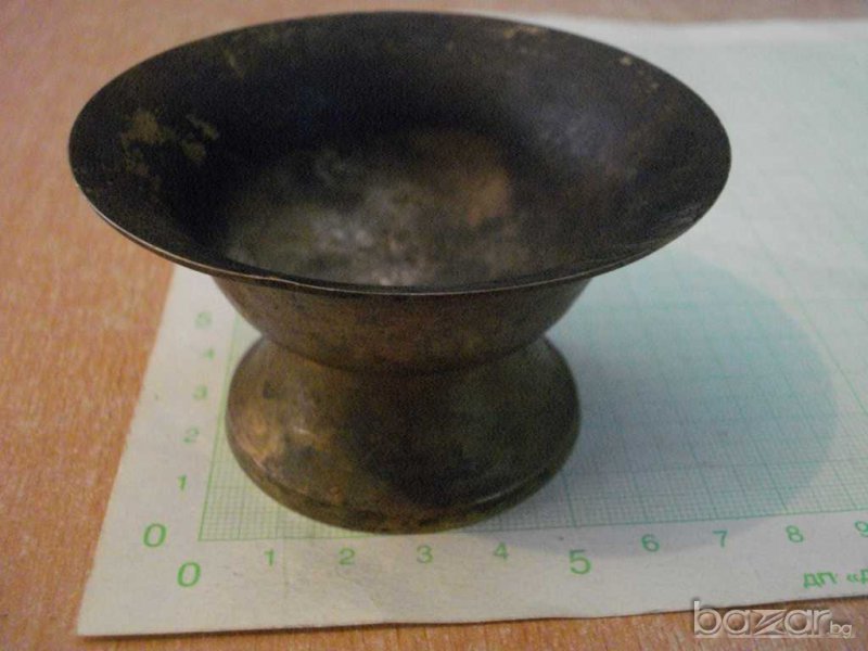Съд бронзов - 77,4 гр., снимка 1