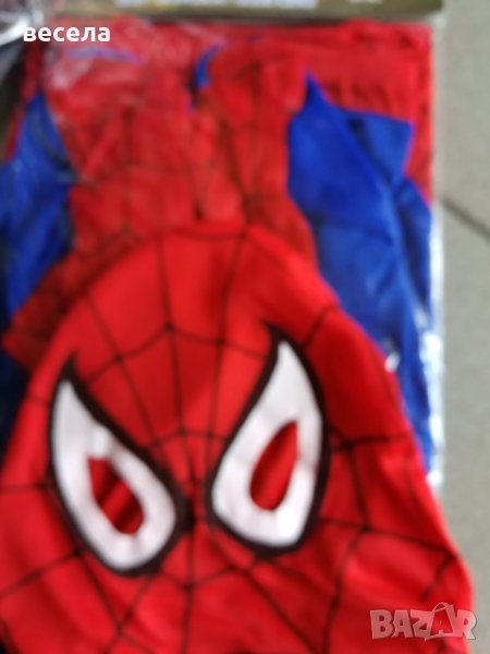 детски костюм на спайдермен, карнавален костюм  еластична материя , снимка 1
