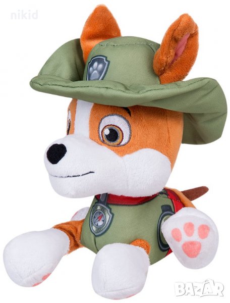 Тракър Тракер Тракар плюшена играчка кученце от Пес Патрул, снимка 1
