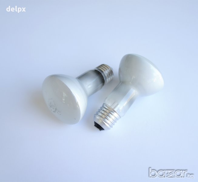 Лампа рефлекторна R63 матова с цокъл E27 220V 60W, снимка 1