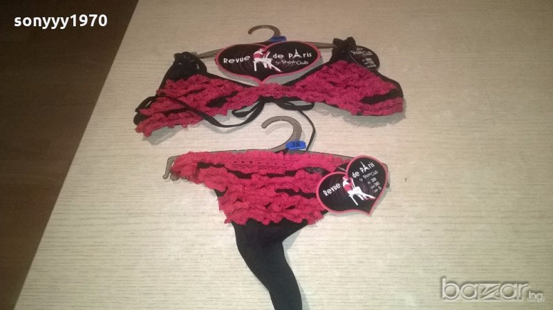 ултра секси комплект-нови сутиен и прашки-внос швеицария, снимка 1