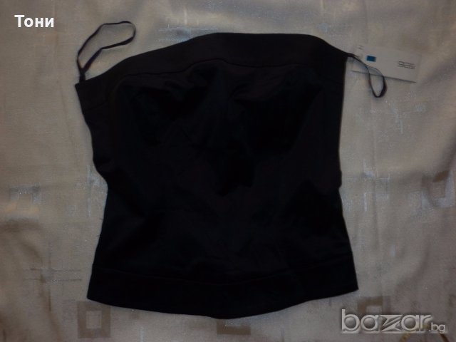 Късо лилаво бюстие сатен, снимка 1