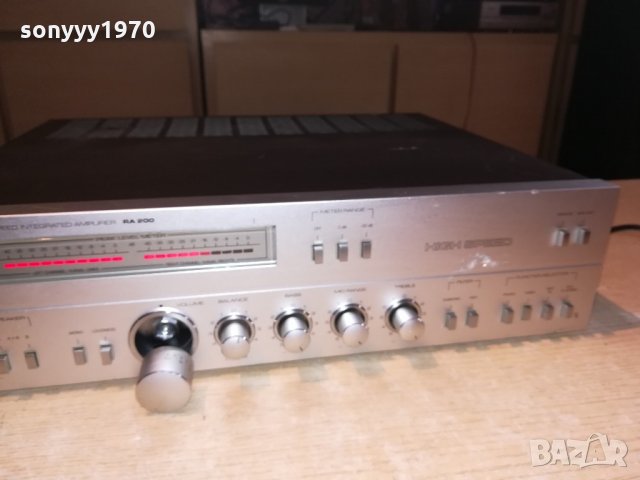 telefunken ra200-amplifier-внос швеицария, снимка 6 - Ресийвъри, усилватели, смесителни пултове - 21652857