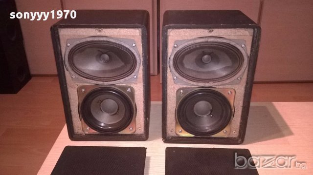 Ретро тонколони-27х18х16см-25watt/4ohm-внос швеицария, снимка 5 - Тонколони - 17550631