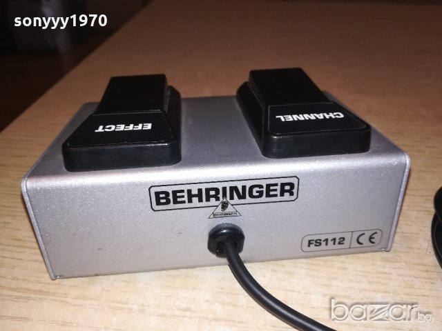 behringer fs112-channel & effect-внос швеицария, снимка 6 - Китари - 20810438