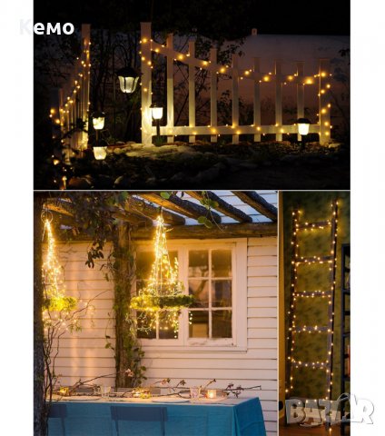  Соларни лампи за украса на дома и градината , снимка 10 - Лед осветление - 22381582