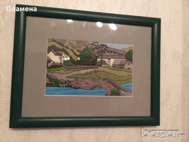 Рамкиран гоблен Английски мост