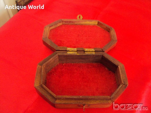 Красива Стара Индийска Кутия за Бижута, снимка 3 - Антикварни и старинни предмети - 20736994