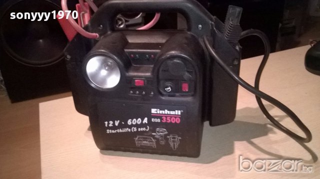 Einhell egs 3500-12v 600a-starthilfe-внос швеицария, снимка 7 - Аксесоари и консумативи - 15172796