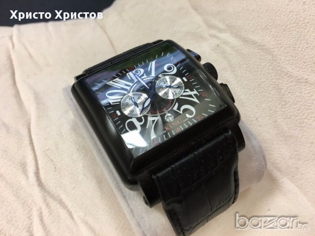 Часовник Franck Muller 'King' Conquistador Cortez Chronograph клас ААА+ , снимка 4 - Мъжки - 16045080