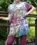 Ръчно рисувана туника / Hand painted tunic ROCK GARDENS