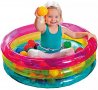 Детски надуваем басейн със 50 броя цветни топки, снимка 1