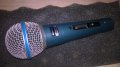 shure beta sm58s-mic-вокален-внос швеицария, снимка 1 - Микрофони - 24208879